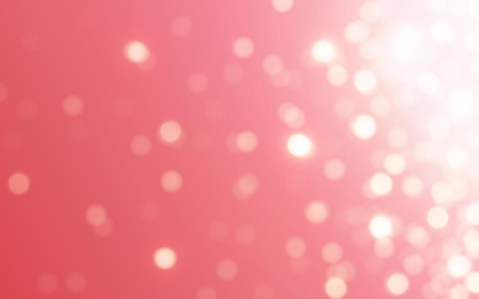 Pink Bokeh Background. Soft Light Spots on Pink, Background decoration vector