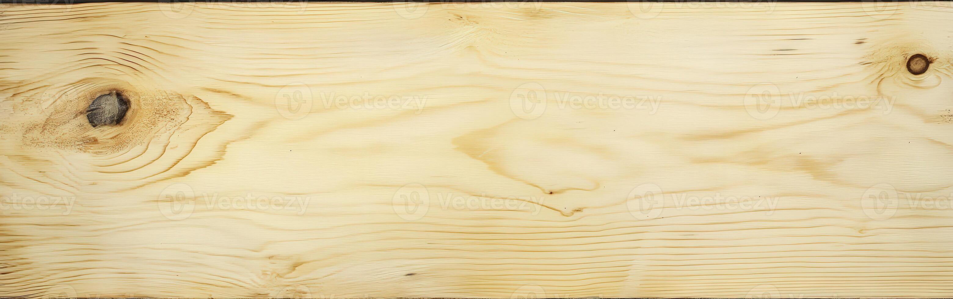 Clean plywood texture showcasing natural wood grain and knots photo