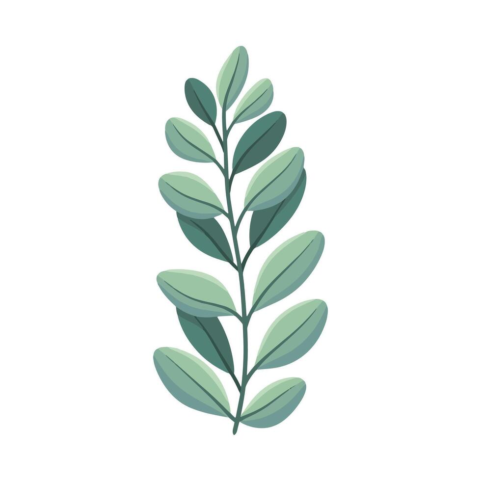 Drawn spring flower illustration vector
