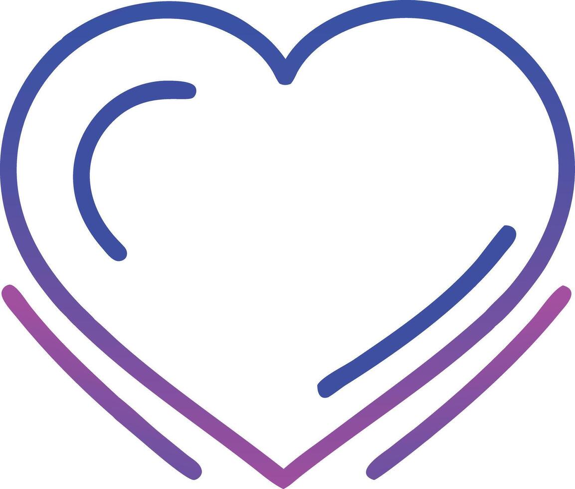 Artwork of heart vector