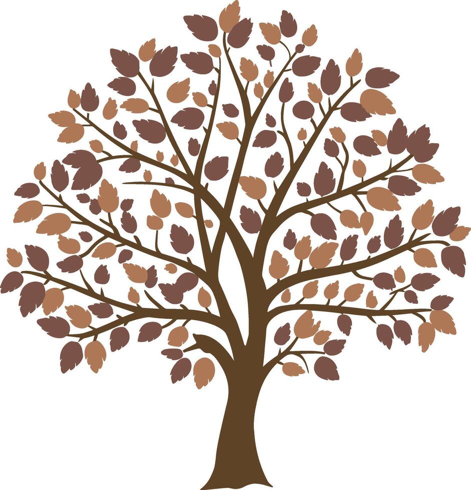 Autumn Maple Tree vector