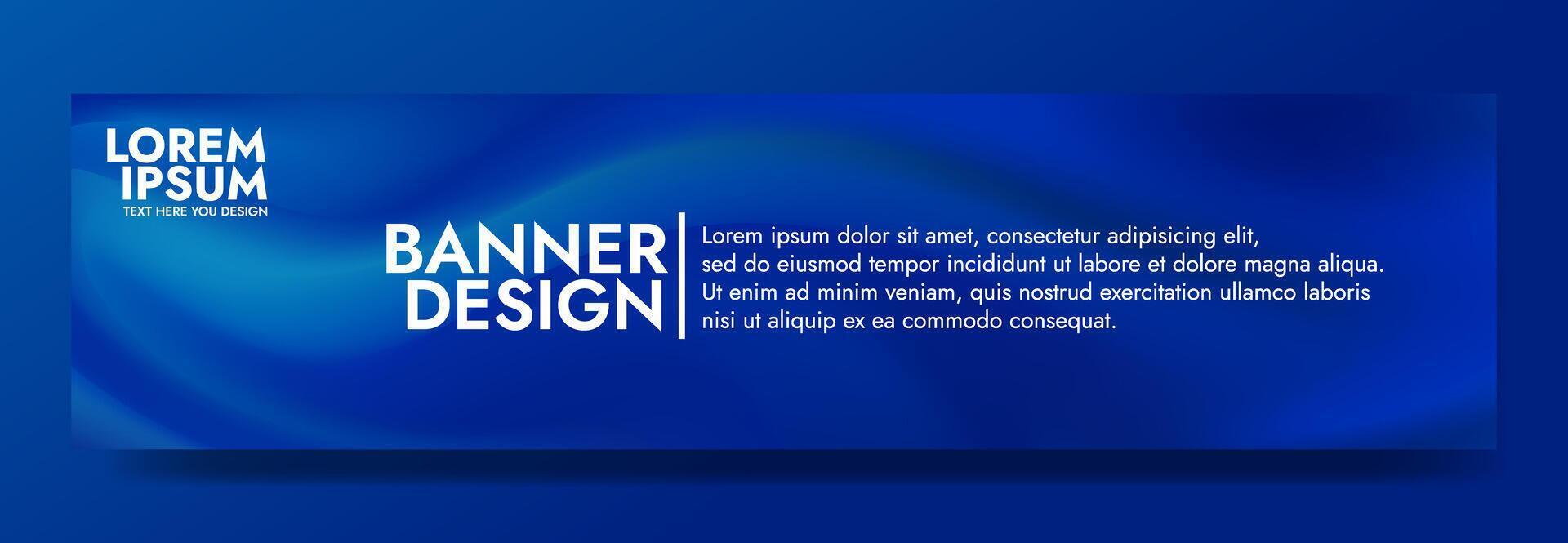 A dark blue abstract banner with a wave pattern. It is ideal for creating eye catching headers, promotional banners, and graphic elements with a modern and dynamic look. vector