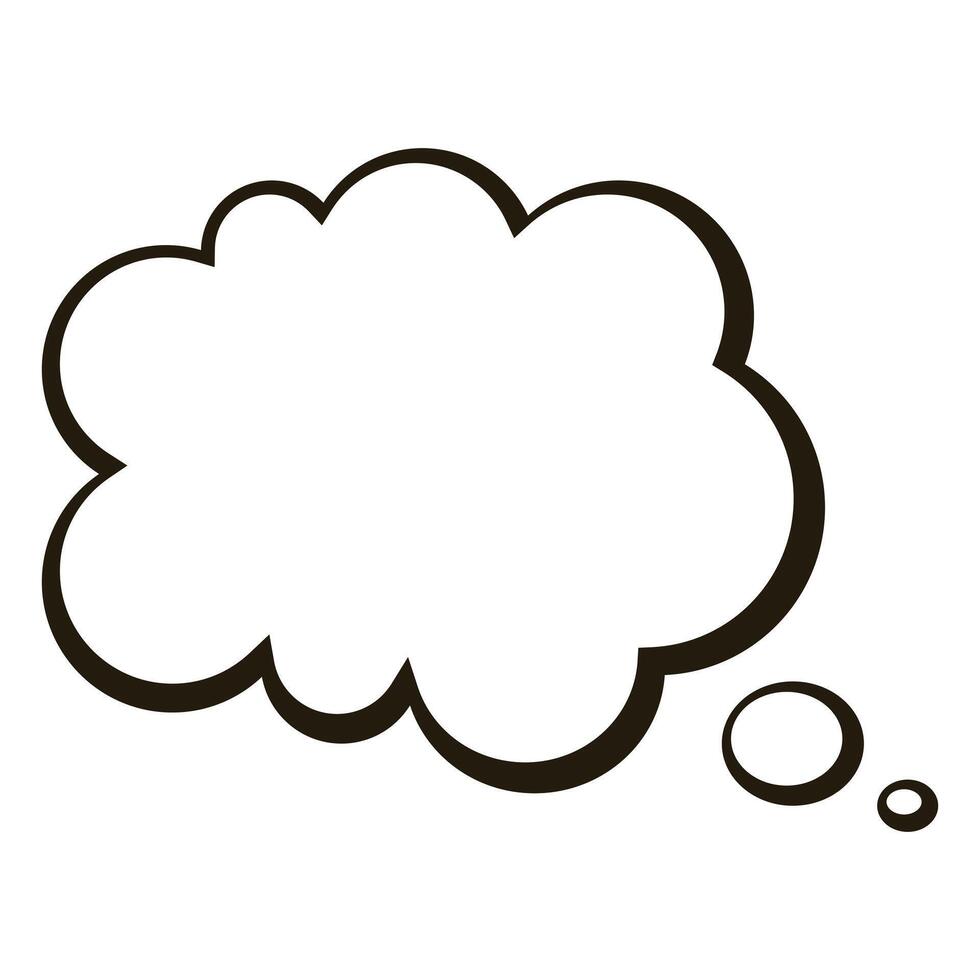 Speech bubbles with expression vector