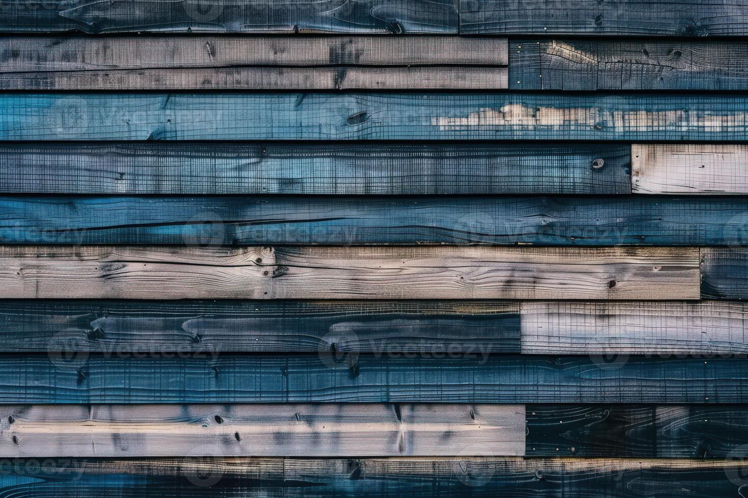 Rustic Wooden Wall With Textured Planks in Natural Color Tones photo