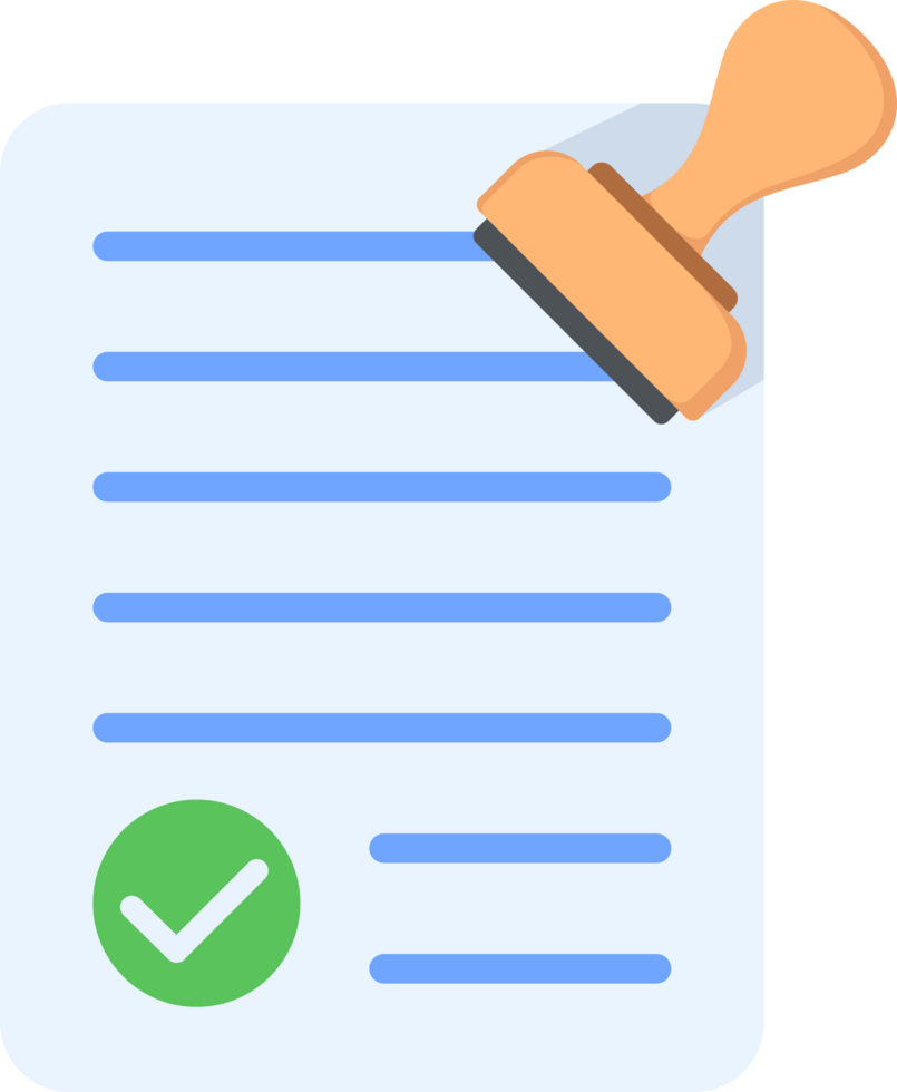 sign approve stamp png