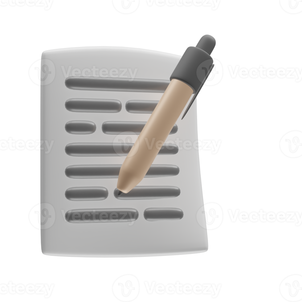 Write Note Document png