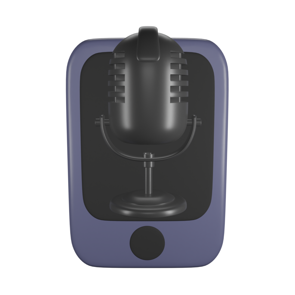 Microphone Recording Smart png