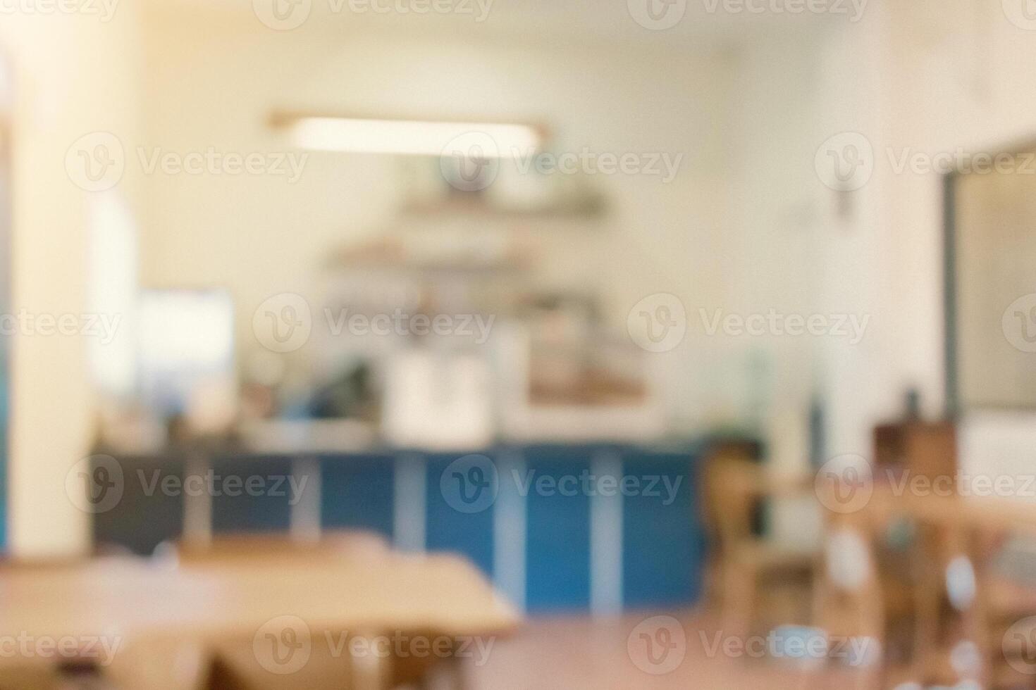 blurred background wide view photo