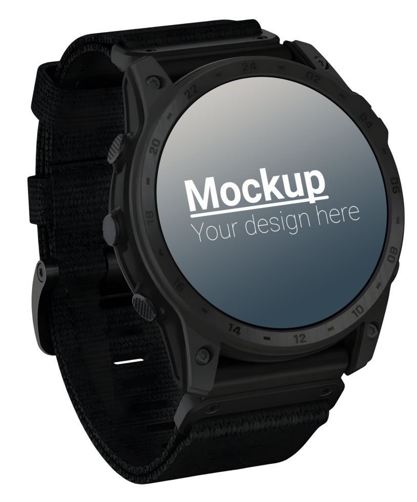 Mockup for Smartwatch Design psd