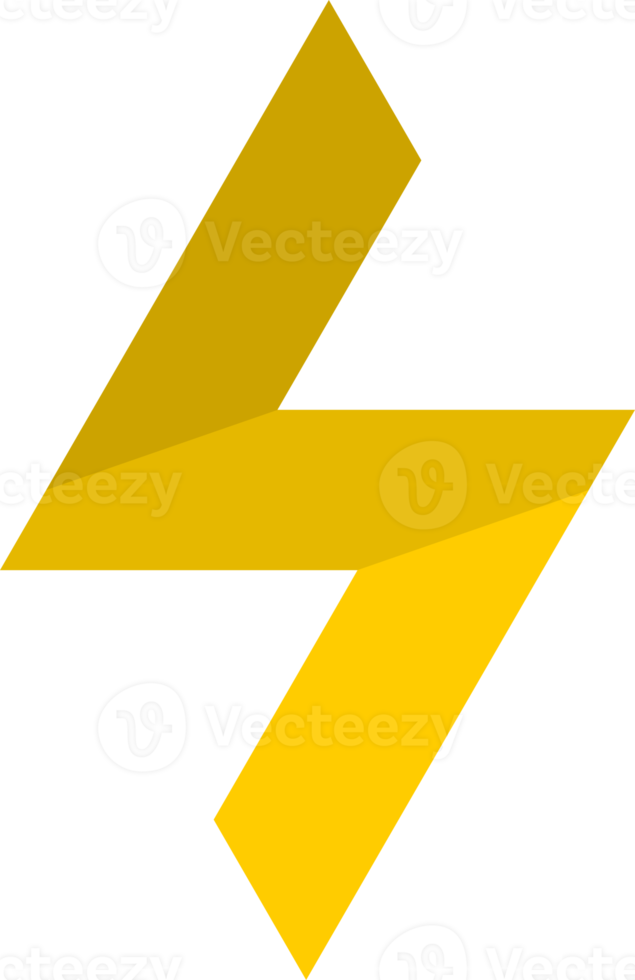 electric thunder bolt power icon png