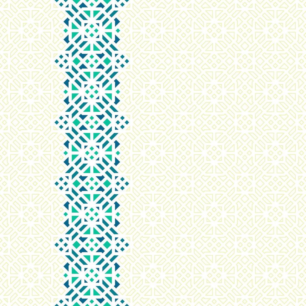 Oriental Geometric Pattern Design for Culture or Islamic Theme vector