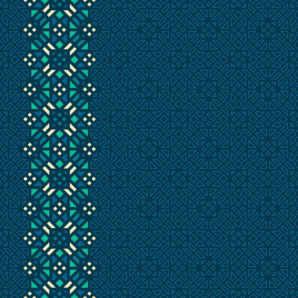 Oriental Geometric Pattern Design for Culture or Islamic Theme vector