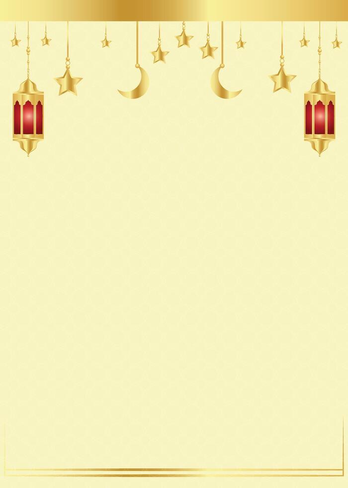 Ramadan ramadhan islamic arabesuqe frame golden texture eid al fitr mubarak shab e barat background vector