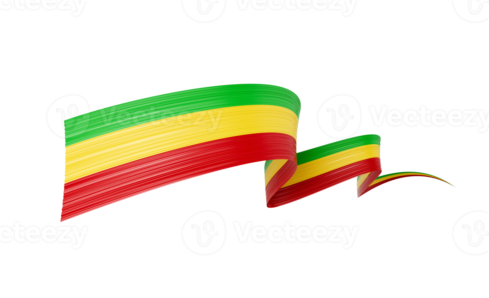 3d Flag Of Mali 3d Shiny Waving Mali Ribbon Flag 3d Illustration png