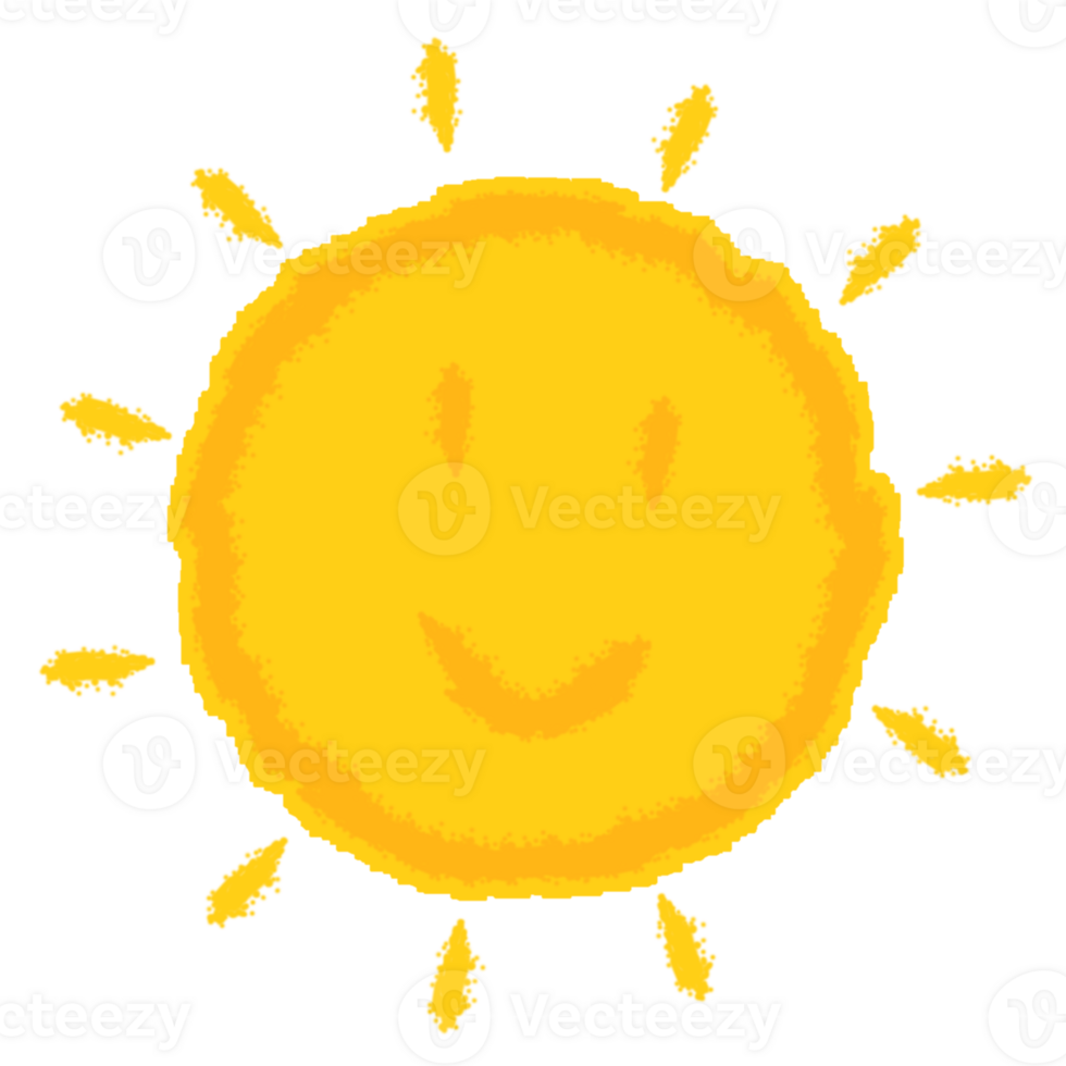 The sun light element png
