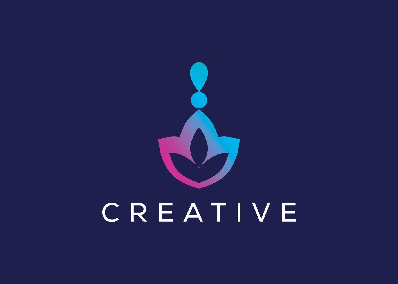 Minimal and professional abstract logo design template vector
