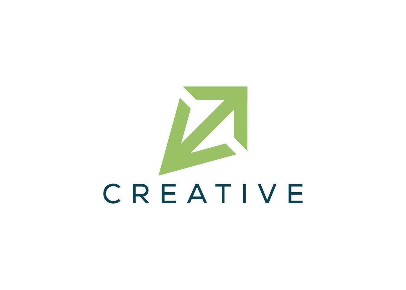 Minimal and professional abstract swap arrow logo design template vector