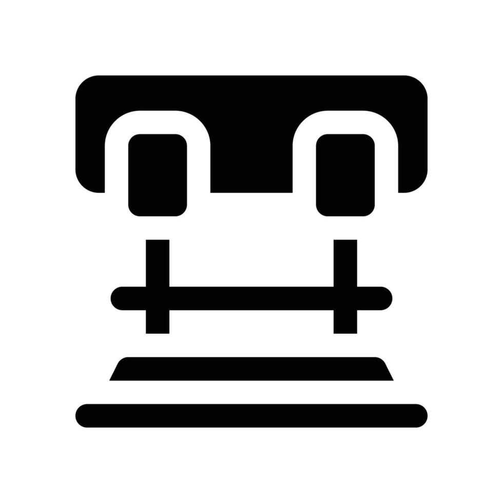 hurdle icon. glyph icon for your website, mobile, presentation, and logo design. vector