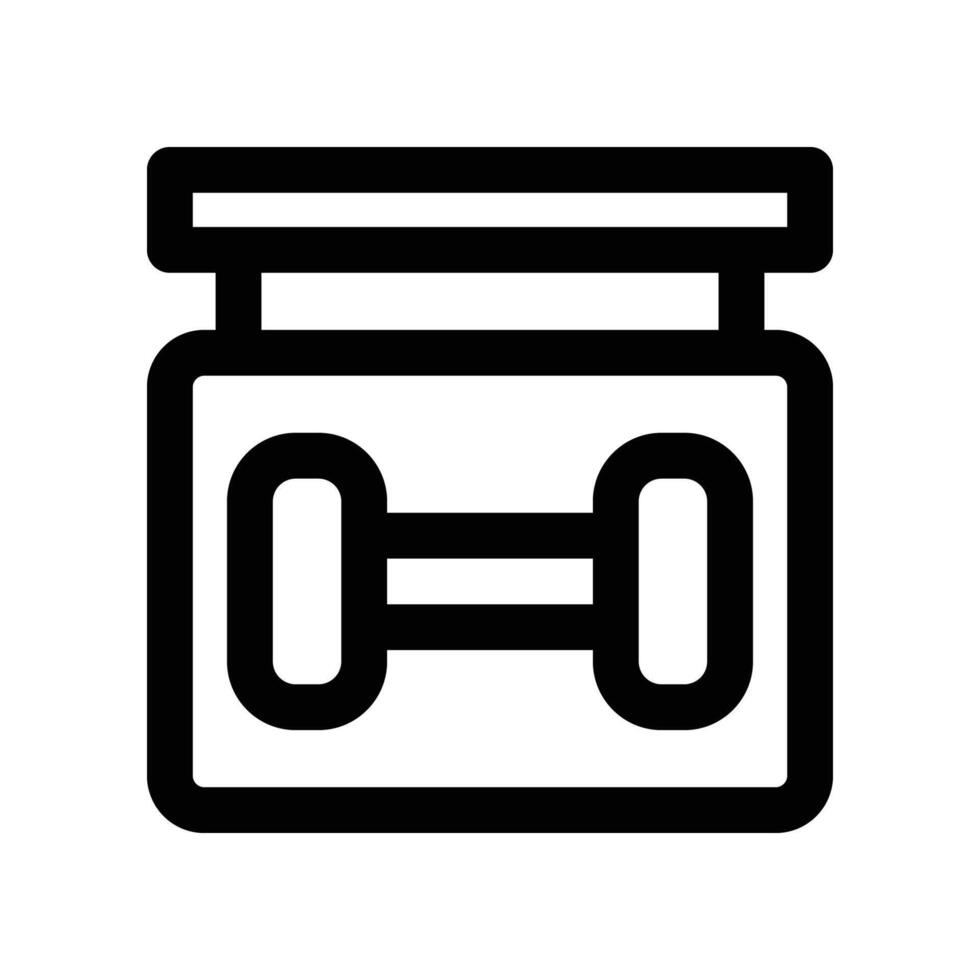signboard icon. line icon for your website, mobile, presentation, and logo design. vector