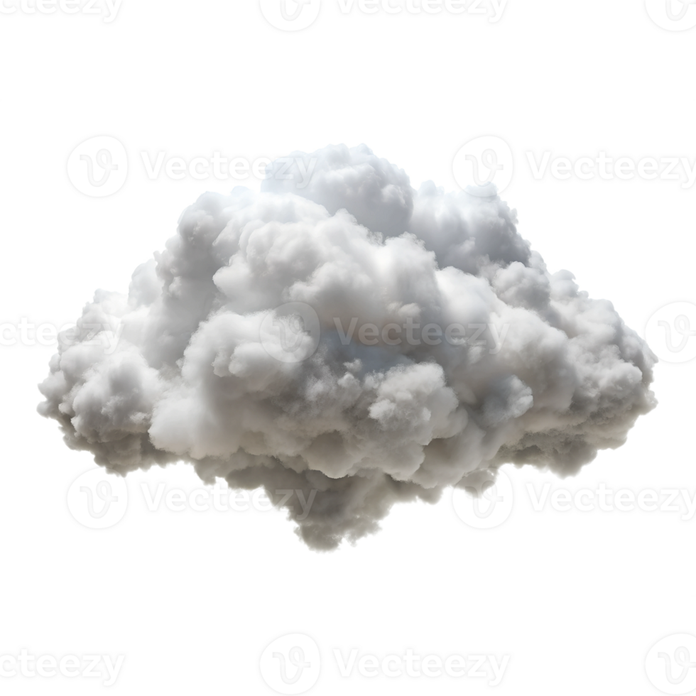 white cloud atmospheric isolated on a transparent background png