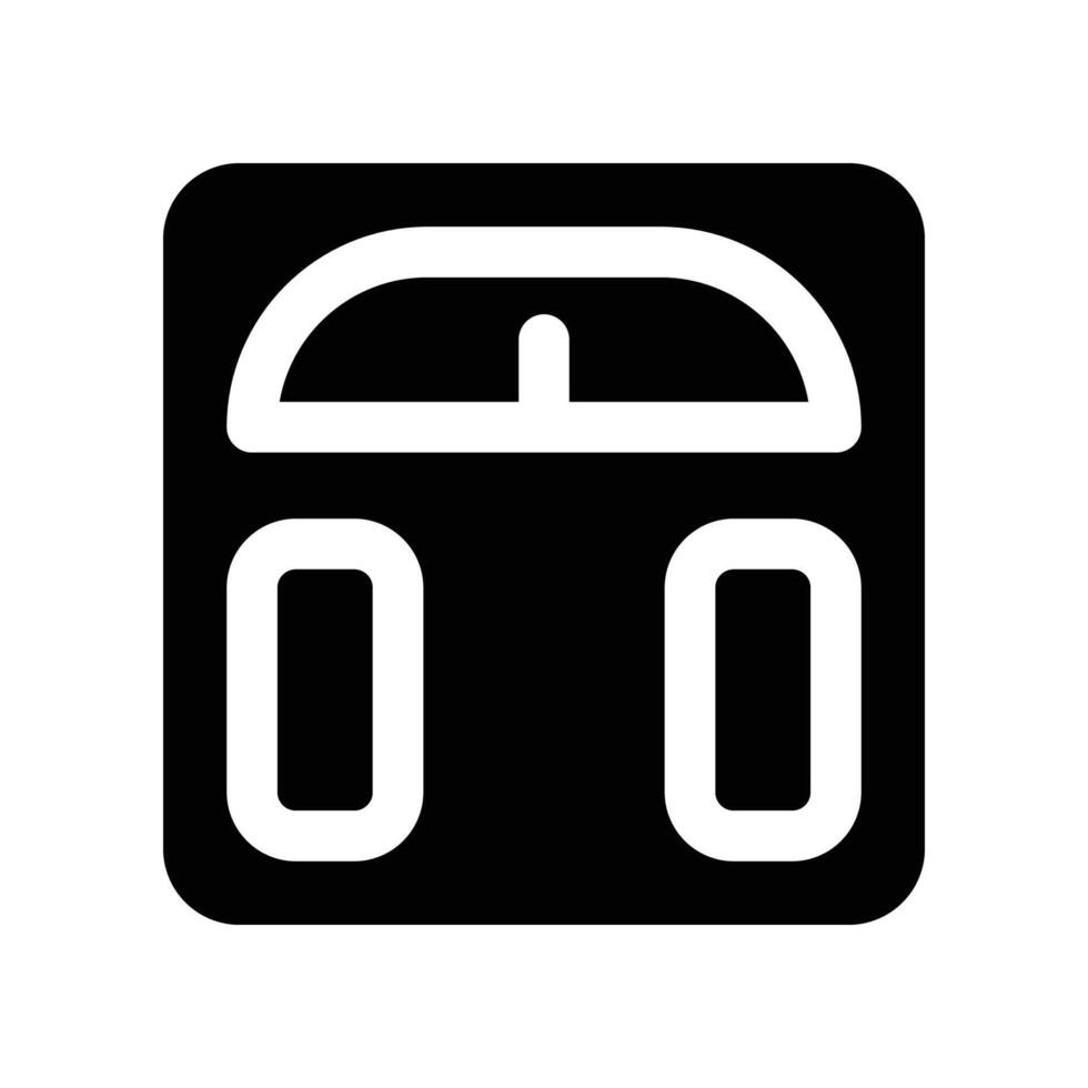 scales icon. glyph icon for your website, mobile, presentation, and logo design. vector