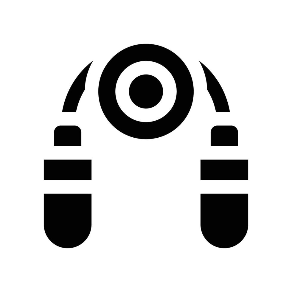 rope icon. glyph icon for your website, mobile, presentation, and logo design. vector