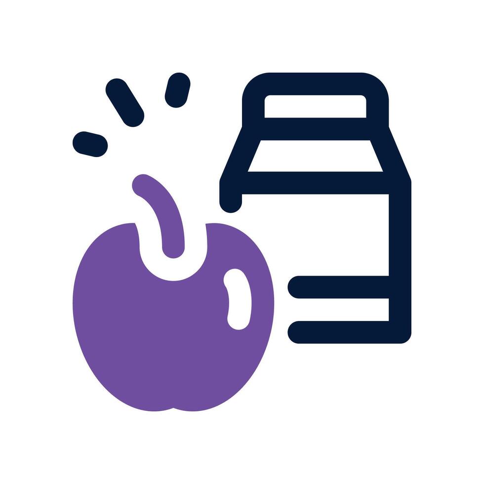 nutrition icon. dual tone icon for your website, mobile, presentation, and logo design. vector