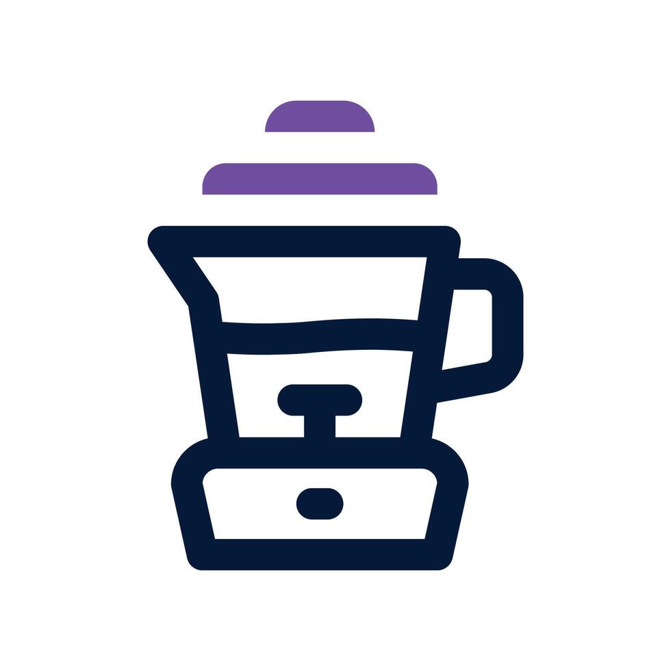 blender icon. dual tone icon for your website, mobile, presentation, and logo design. vector