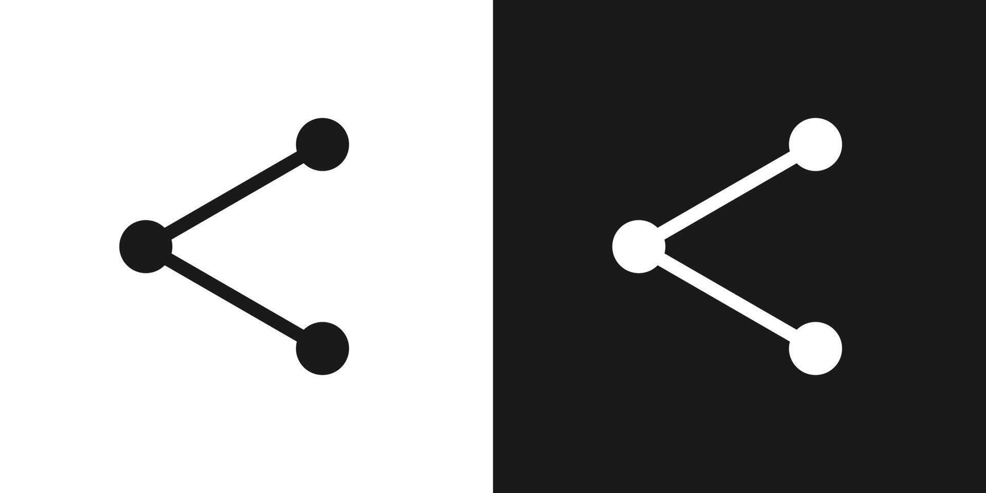 Share icons isolated. Share icon vector