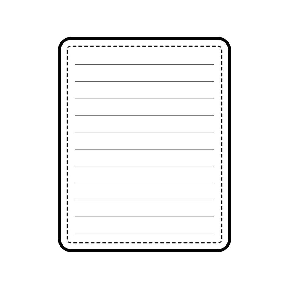 Note memo paper illustrations vector
