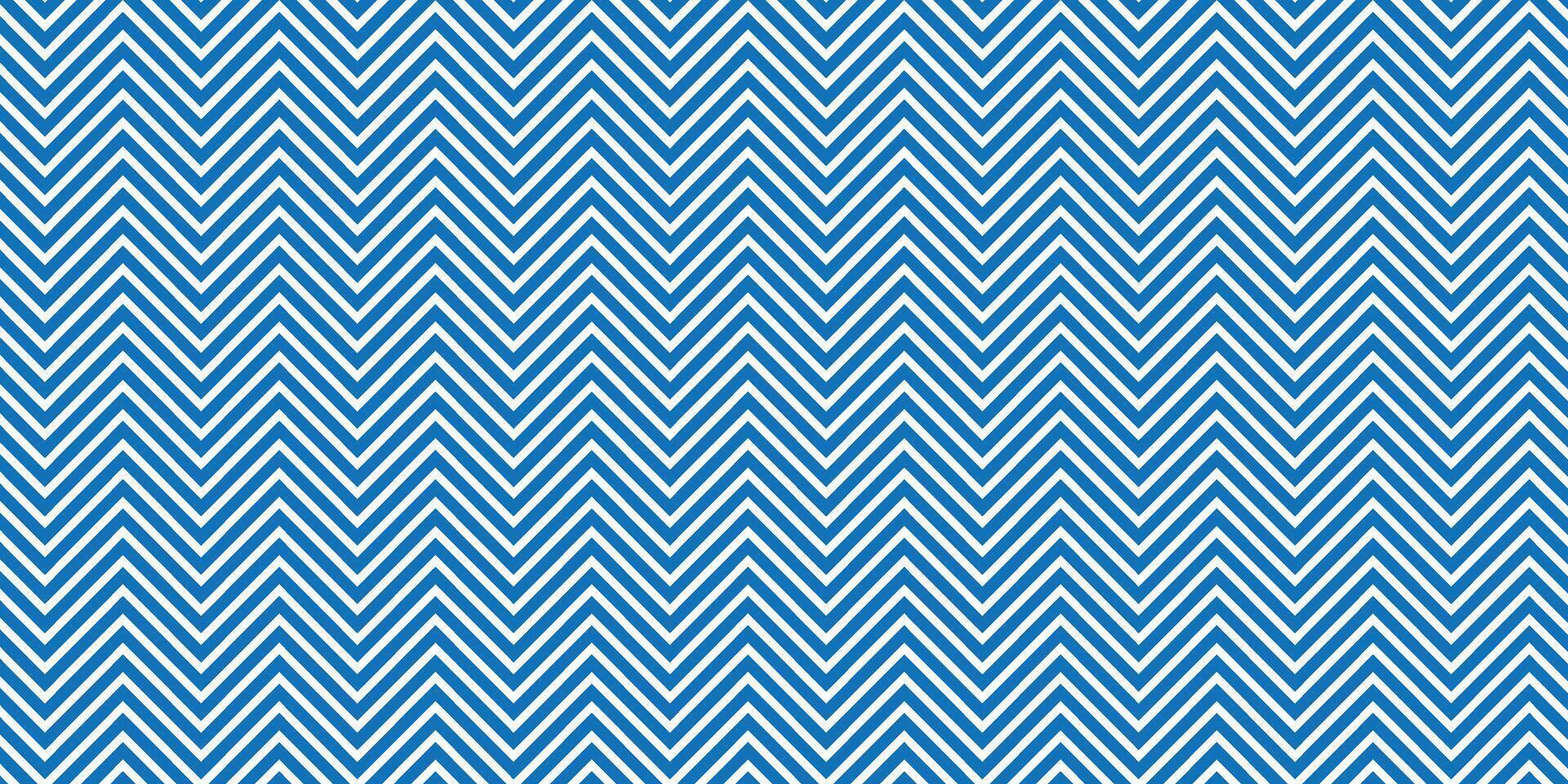 Blue zigzag pattern design element background. vector