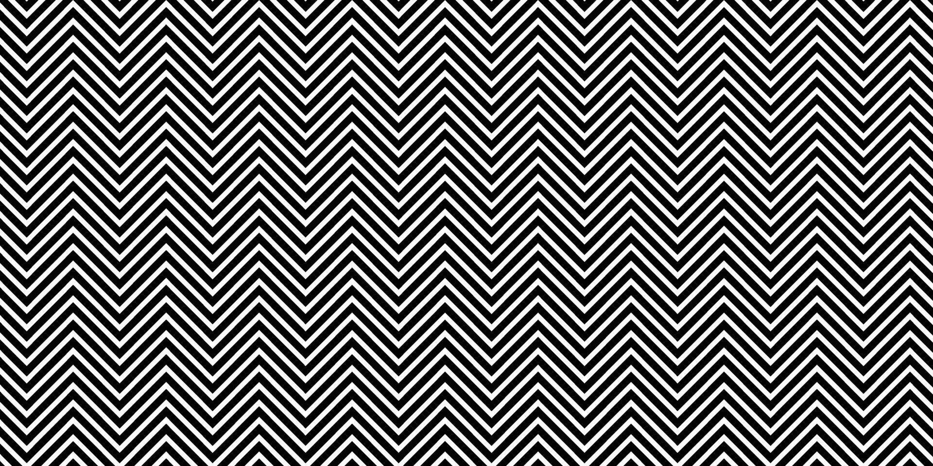 Black zigzag pattern design element background. vector