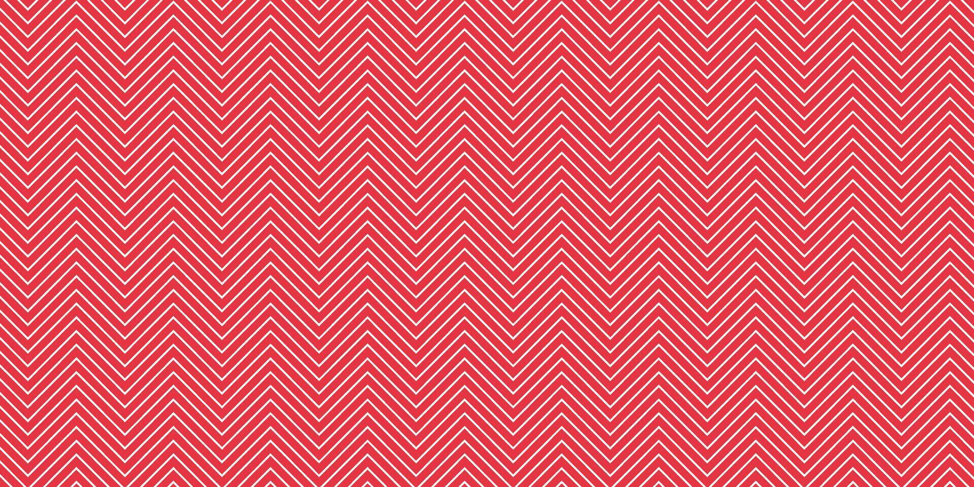 Red zigzag pattern design element background. vector