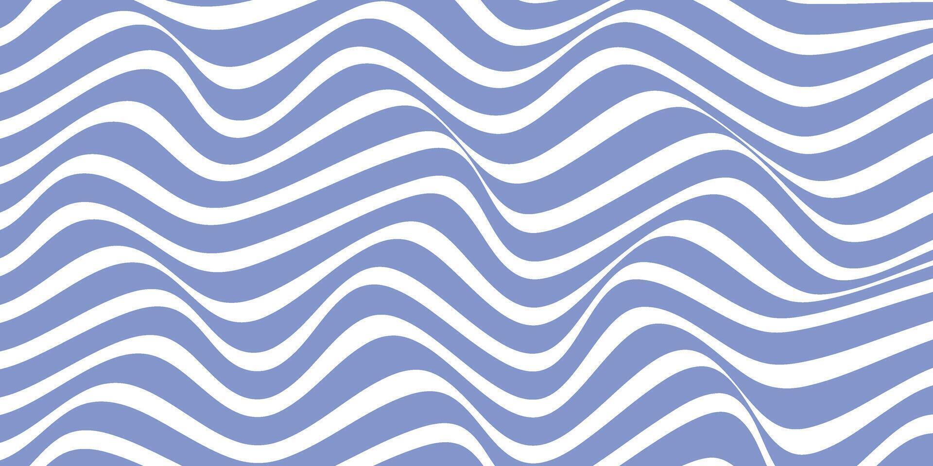 Abstract modern blue white wavy line background banner design. illustration vector