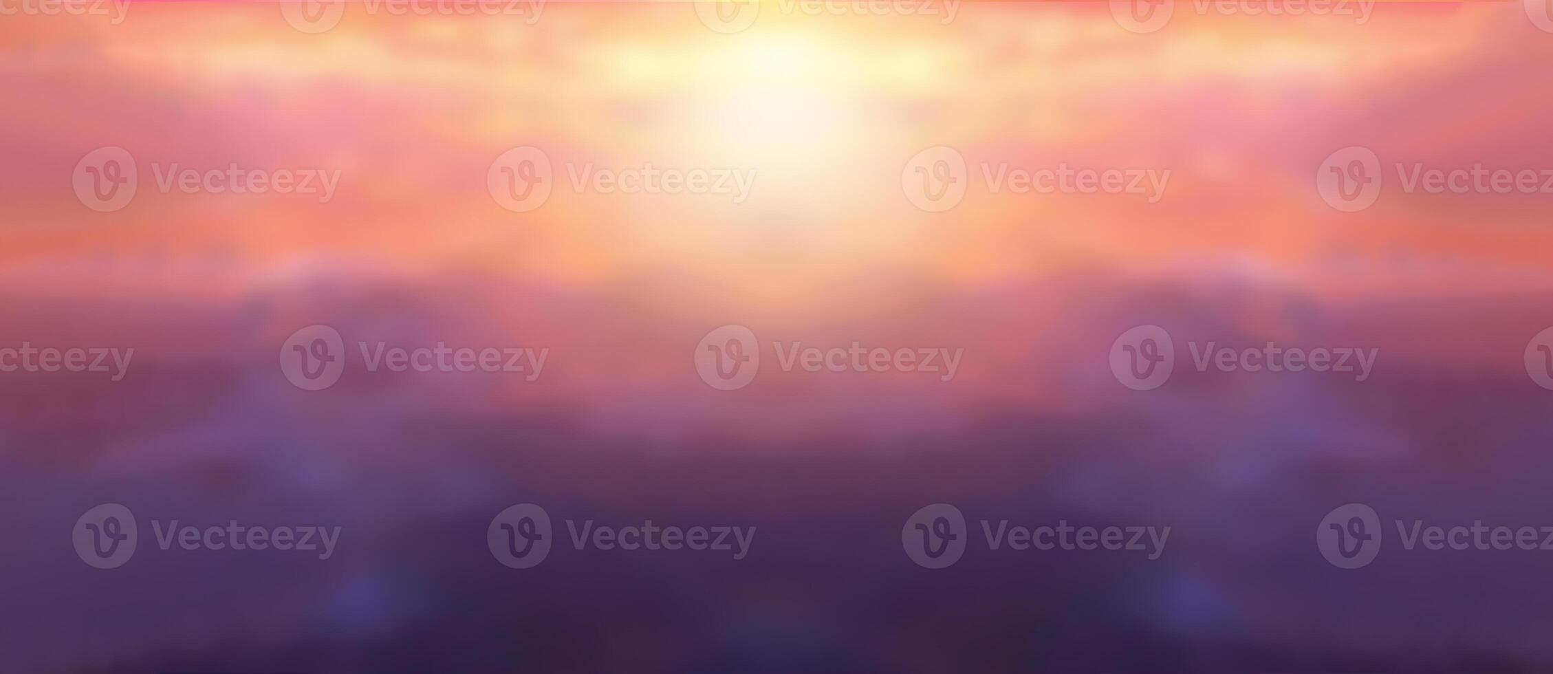 The light passed through the clouds until the sun's rays spread a beautiful magenta color. It's as if today's hopes are fading. People are still looking forward to seeing each other the next day. photo