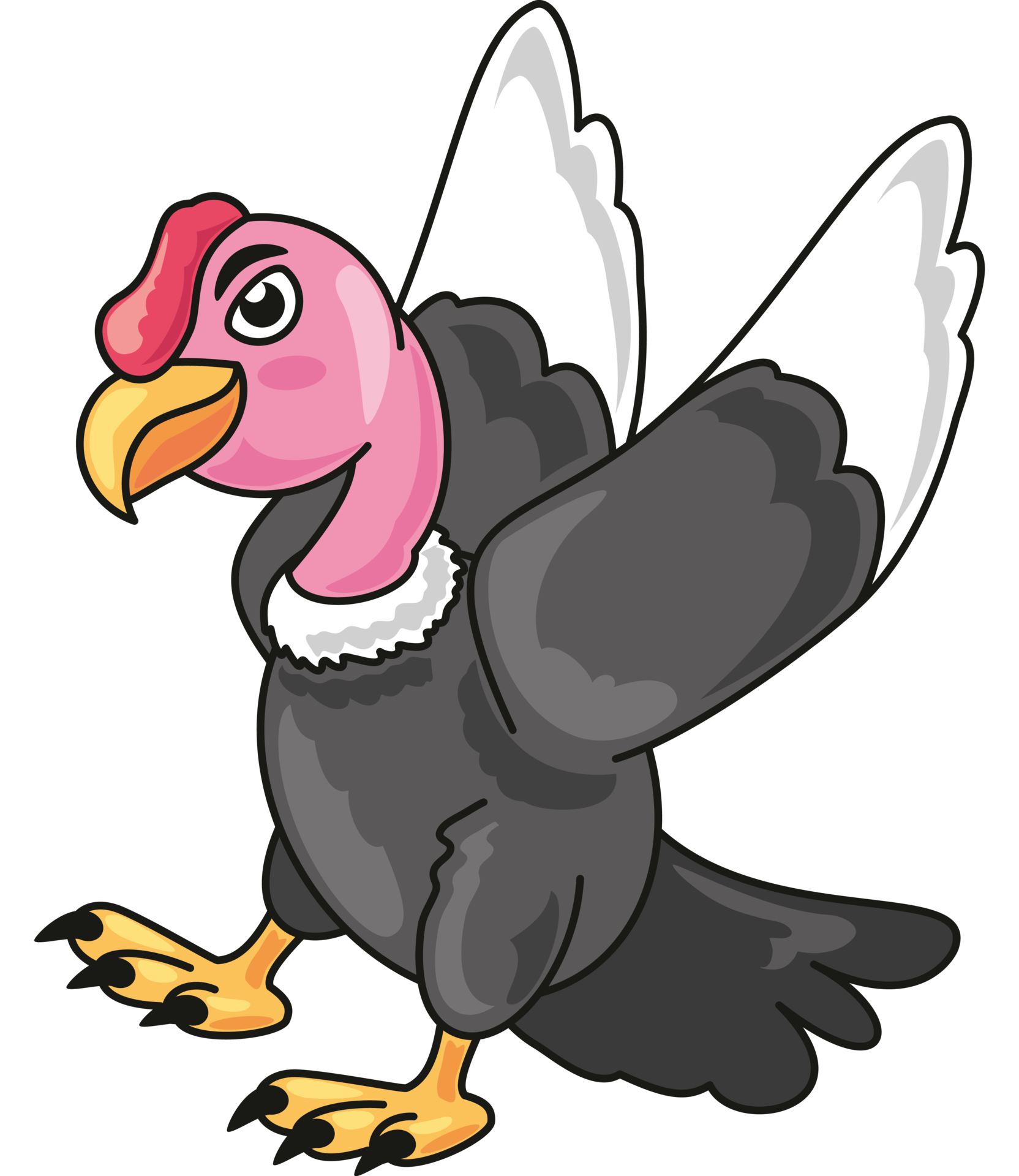 Awe Inspiring Encounter:  Human And Andean Condor - jqt27uq