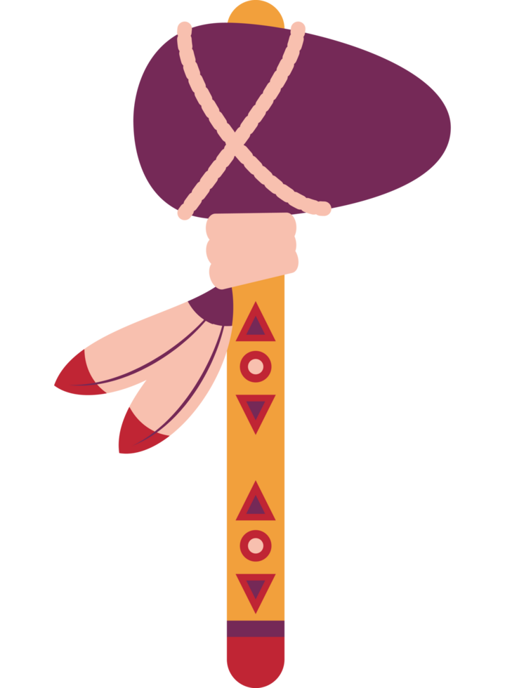 indigenous stone hammer png