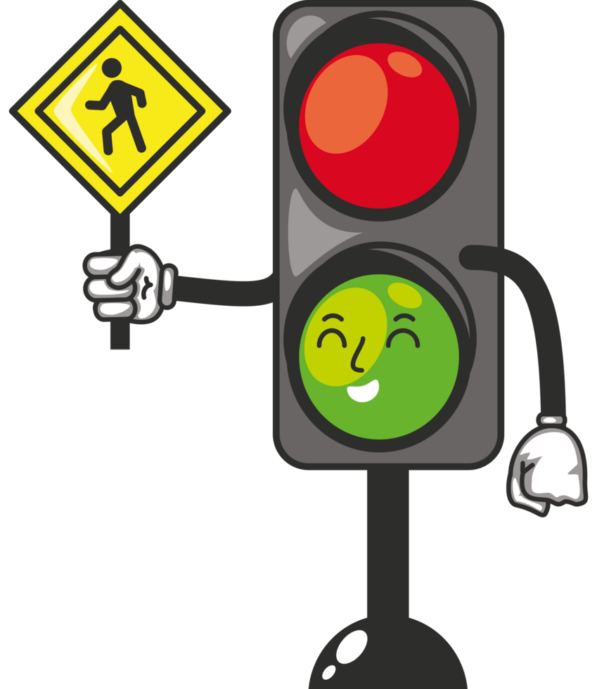 pedestrian traffic light walk signal png