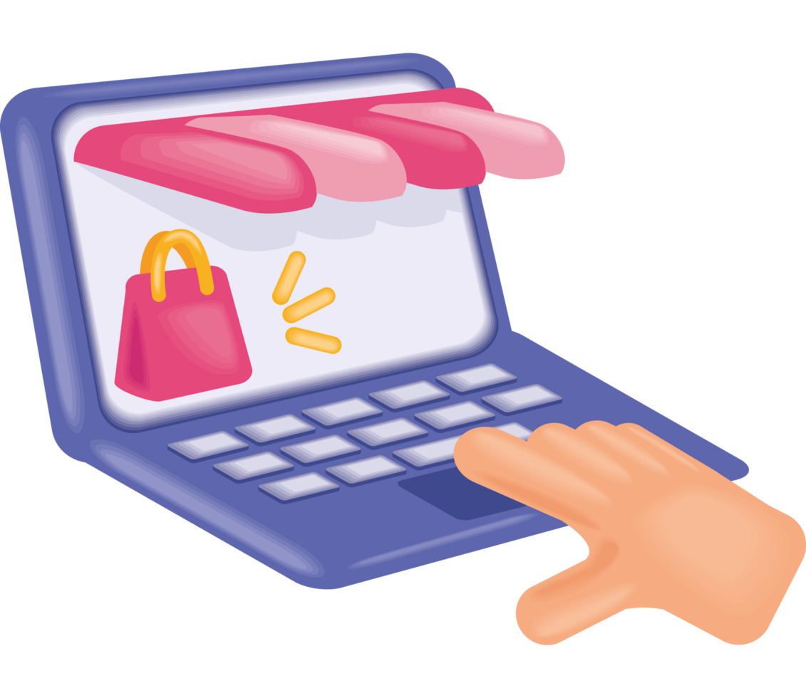 online store ecommerce mobile app png