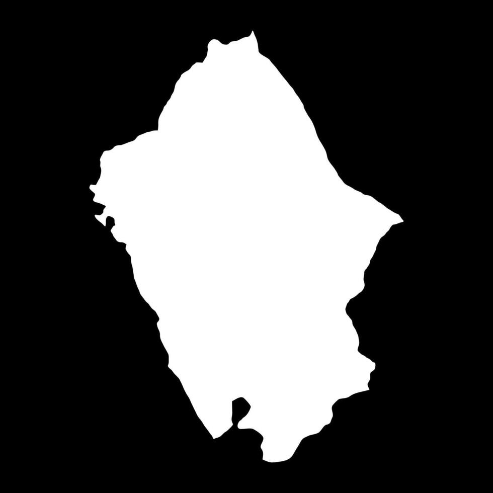 Ancash map, region in Peru. Illustration. vector