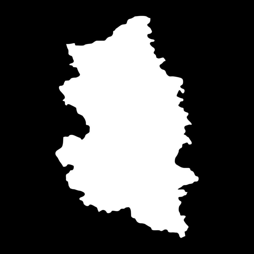 Podunavlje district map, administrative district of Serbia. illustration. vector