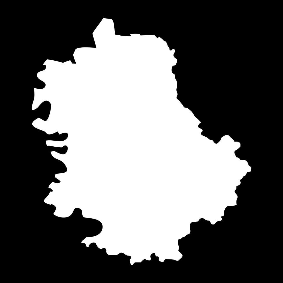 West Backa district map, administrative district of Serbia. illustration. vector