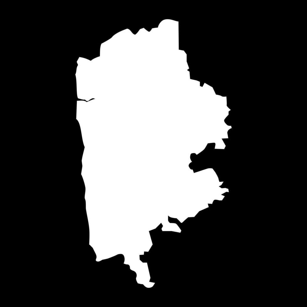 Limbazi district map, administrative division of Latvia. illustration. vector