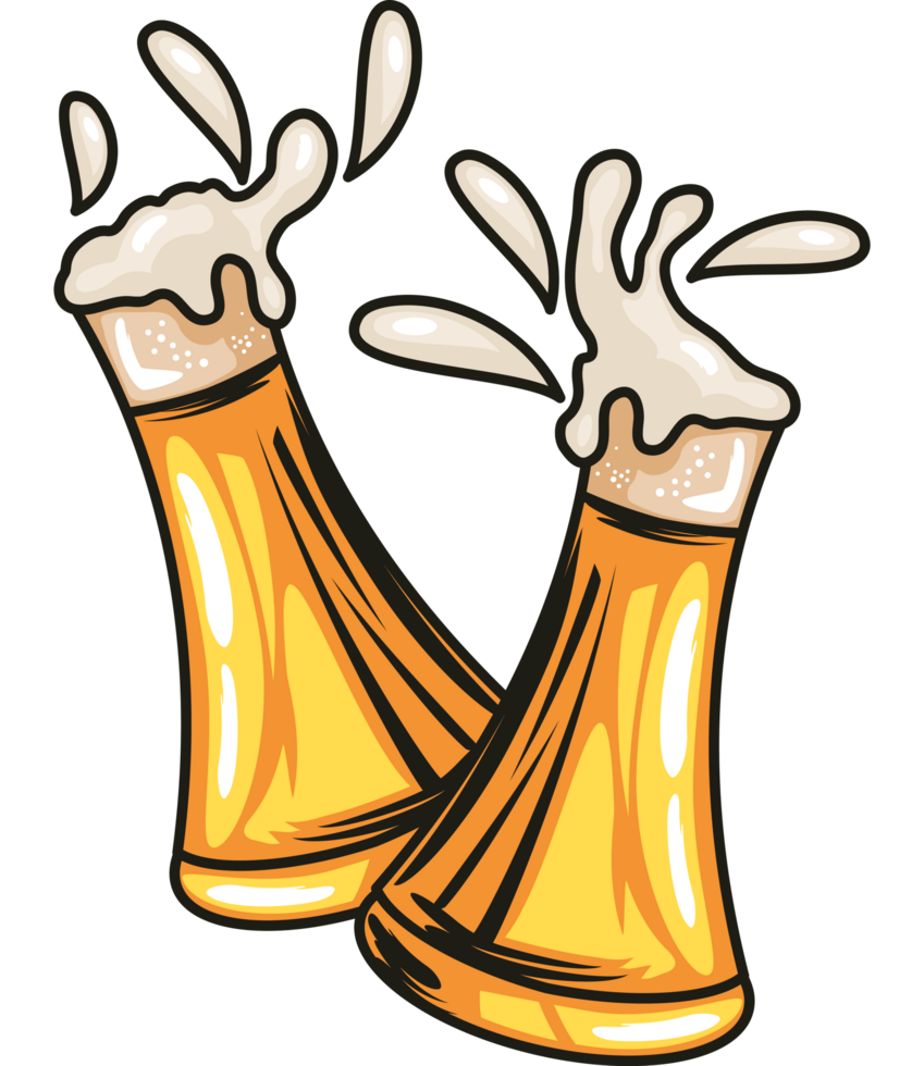 beer glasses mug png