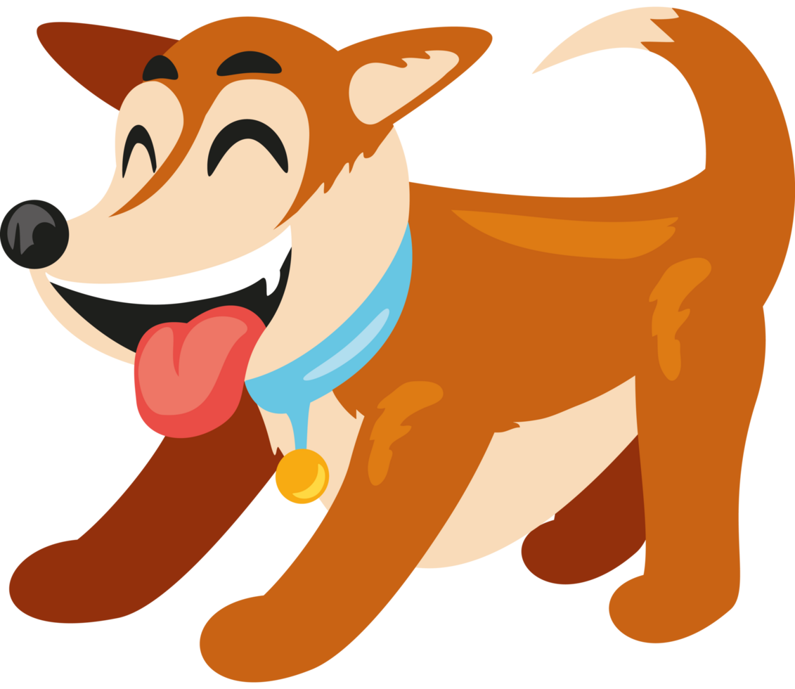 little dog with tongue out png