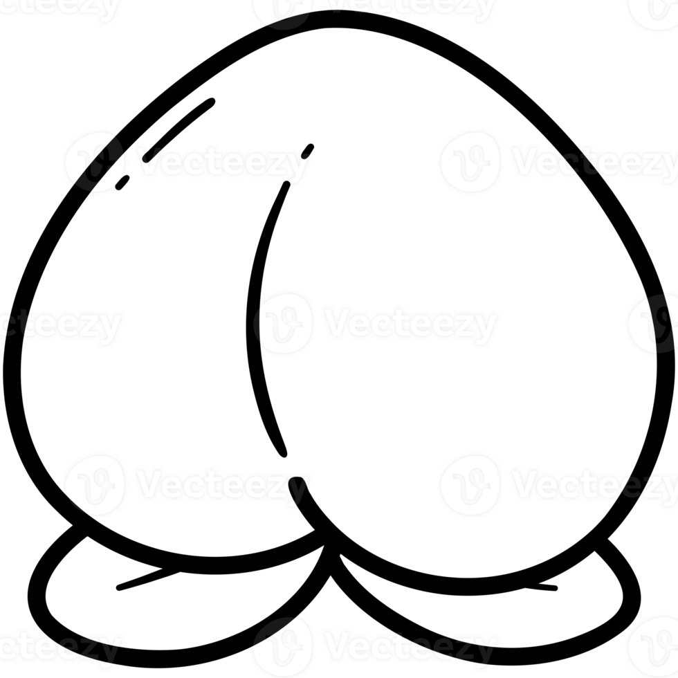 Sweetie peach doodle png