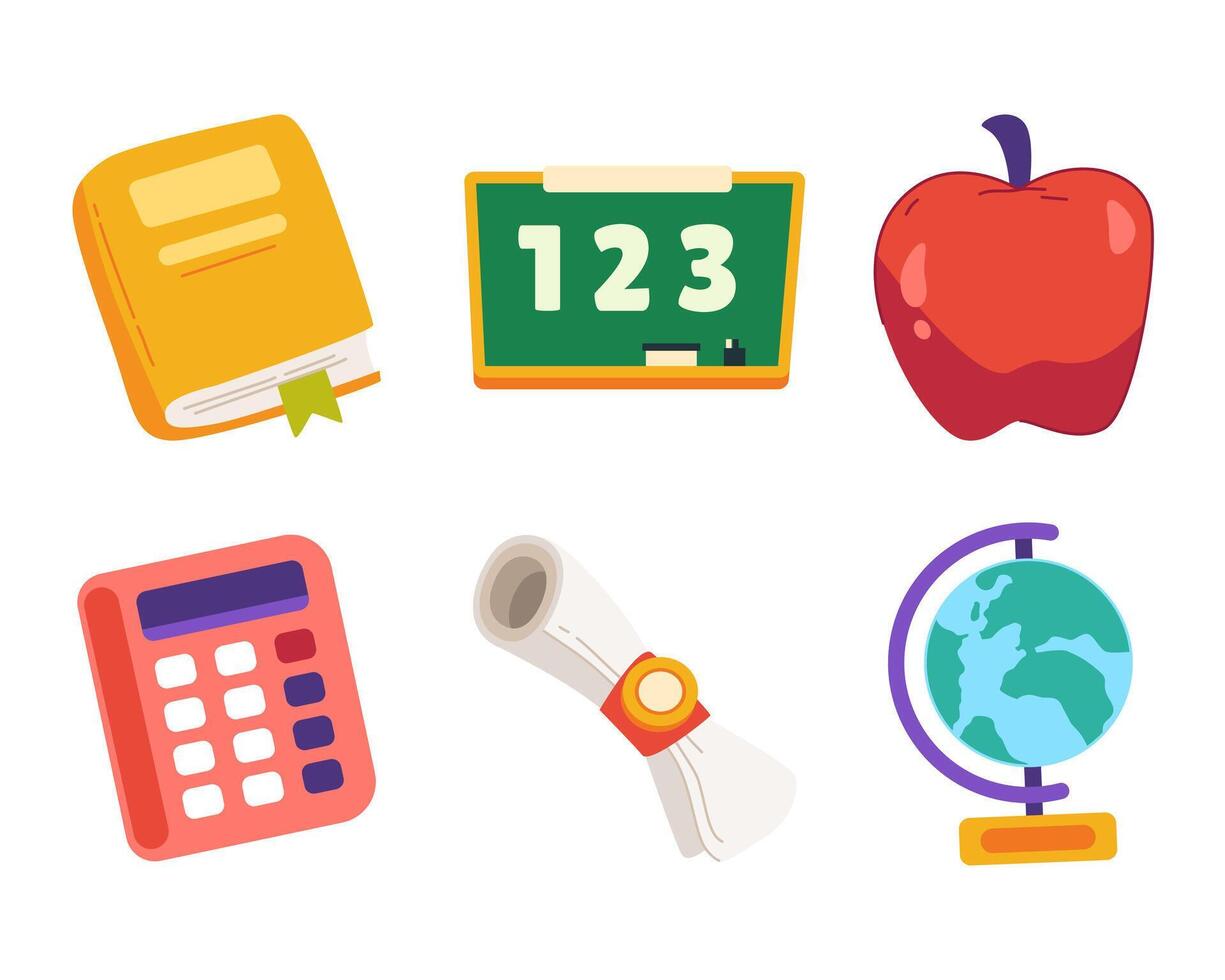 Education element illustration vector