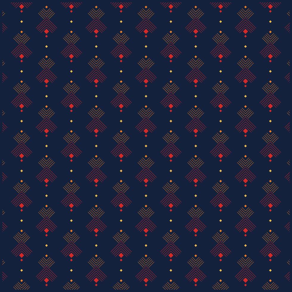 creative pattern of colorful lines with dark background vector