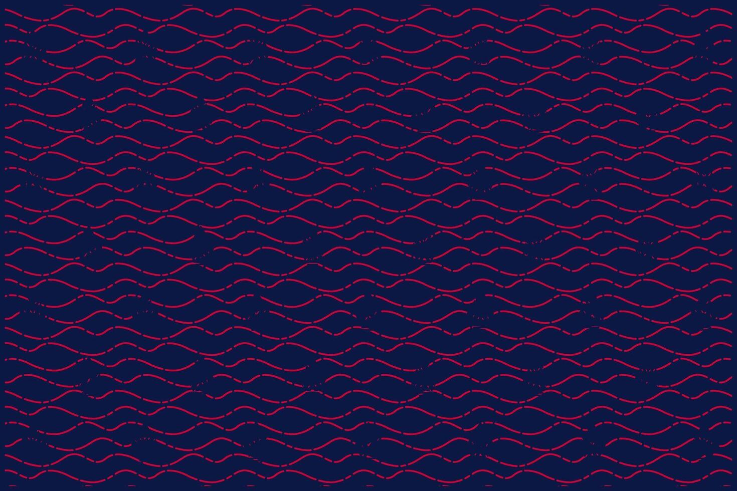 unique red wavy lines pattern with dark background vector