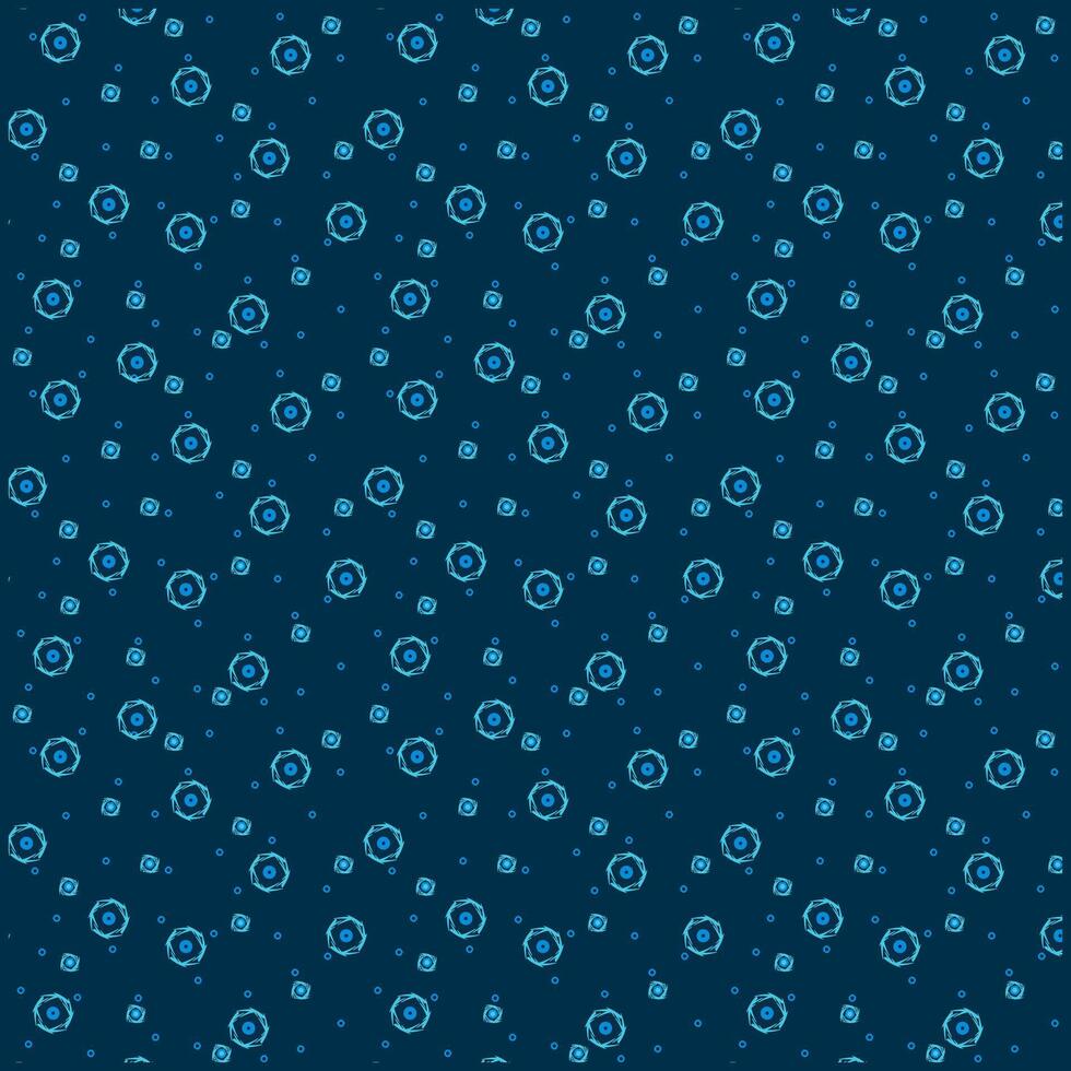 abstract pattern of multiple creative circle shape with dark background vector